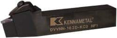 Kennametal - DVVN, Neutral Cut, 0° Lead Angle, 1" Shank Height x 1" Shank Width, Negative Rake Indexable Turning Toolholder - 6" OAL, VN..33. Insert Compatibility, Series Kenclamp - USA Tool & Supply