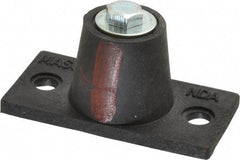Mason Ind. - 5/16-18 Bolt Thread, 3-3/16" Long x 1-5/8" Wide x 1-1/2" High Stud Mount Leveling Pad & Mount - 125 Max Lb Capacity, 1-1/4" Base Diam - USA Tool & Supply