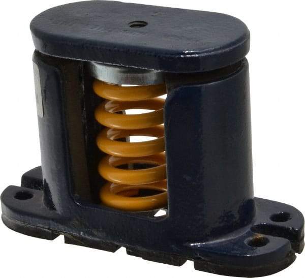 Mason Ind. - 3/8 x 4 Bolt Thread, 4" Long x 2-1/8" Wide x 4-1/2" High Stud Mount Leveling Pad & Mount - 310 Max Lb Capacity - USA Tool & Supply