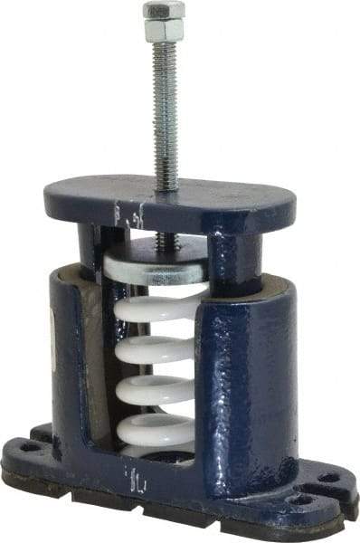 Mason Ind. - 3/8 x 4 Bolt Thread, 4" Long x 2-1/8" Wide x 4-1/2" High Stud Mount Leveling Pad & Mount - 625 Max Lb Capacity - USA Tool & Supply