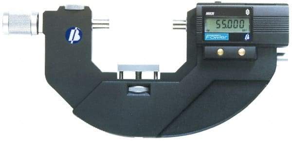 Fowler - Electronic Indicating Micrometers Minimum Measurement (mm): 30.00 Minimum Measurement (Decimal Inch): 1.2500 - USA Tool & Supply