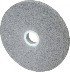 3M - 6" Diam, 1/2" Face Width, 1" Center Hole, Fine Grade, Silicon Carbide Deburring Wheel - Convolute, Hard Density 8 Grade, 6,000 RPM - USA Tool & Supply