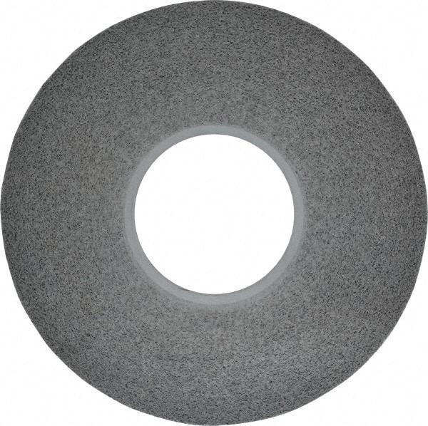 3M - 8" Diam, 3/8" Face Width, 3" Center Hole, Fine Grade, Silicon Carbide Deburring Wheel - Convolute, Hard Density 8 Grade, 4,500 RPM - USA Tool & Supply