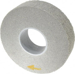 3M - 8" Diam, 2" Face Width, 3" Center Hole, Medium Grade, Aluminum Oxide Deburring Wheel - Convolute, Hard Density 8 Grade, 4,500 RPM - USA Tool & Supply