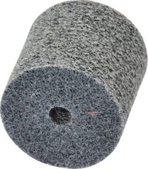 3M - 1" Diam, 1" Face Width, 3/16" Center Hole, Fine Grade, Silicon Carbide Deburring Wheel - Unitized, Hard Density 6 Grade, 35,100 RPM - USA Tool & Supply