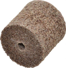 3M - 1" Diam, 1" Face Width, 3/16" Center Hole, Medium Grade, Aluminum Oxide Deburring Wheel - Unitized, Hard Density 8 Grade, 35,100 RPM - USA Tool & Supply