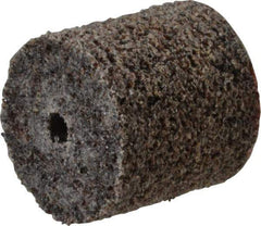 3M - 1" Diam, 1" Face Width, 3/16" Center Hole, Coarse Grade, Aluminum Oxide Deburring Wheel - Unitized, Hard Density 8 Grade, 35,100 RPM - USA Tool & Supply
