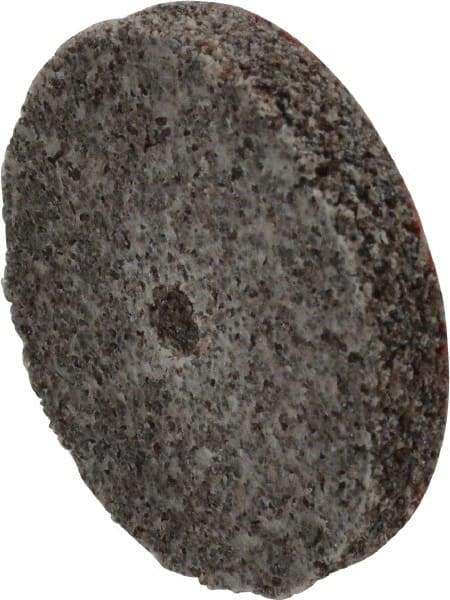 3M - 1-1/2" Diam, 1/4" Face Width, 3/16" Center Hole, Coarse Grade, Aluminum Oxide Deburring Wheel - Unitized, Hard Density 8 Grade, 30,100 RPM - USA Tool & Supply