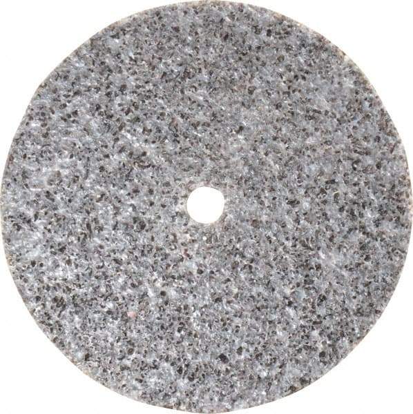 3M - 2" Diam, 1/8" Face Width, 3/16" Center Hole, Coarse Grade, Aluminum Oxide Deburring Wheel - Unitized, Hard Density 8 Grade, 22,100 RPM - USA Tool & Supply