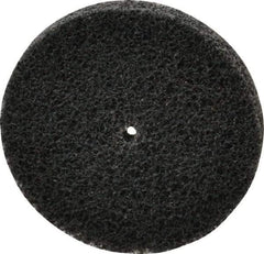 3M - 2" Diam, 1/4" Face Width, 1/8" Center Hole, Fine Grade, Silicon Carbide Deburring Wheel - Unitized, Soft Density 2 Grade, 16,100 RPM - USA Tool & Supply