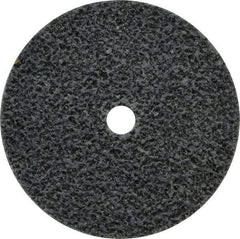 3M - 2" Diam, 1/4" Face Width, 1/4" Center Hole, Medium Grade, Aluminum Oxide Deburring Wheel - Unitized, Soft Density 2 Grade, 16,100 RPM - USA Tool & Supply