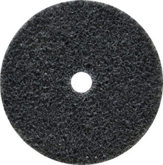 3M - 2" Diam, 1/4" Face Width, 1/4" Center Hole, Fine Grade, Silicon Carbide Deburring Wheel - Unitized, Soft Density 2 Grade, 16,100 RPM - USA Tool & Supply