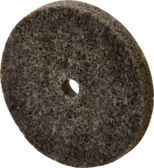 3M - 2" Diam, 1/4" Face Width, 1/4" Center Hole, Coarse Grade, Aluminum Oxide Deburring Wheel - Unitized, Hard Density 8 Grade, 22,100 RPM - USA Tool & Supply