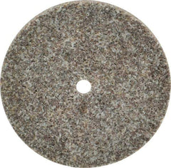 3M - 3" Diam, 1/4" Face Width, 1/4" Center Hole, Coarse Grade, Aluminum Oxide Deburring Wheel - Unitized, Hard Density 8 Grade, 18,100 RPM - USA Tool & Supply