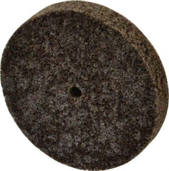 3M - 3" Diam, 1/2" Face Width, 1/4" Center Hole, Coarse Grade, Aluminum Oxide Deburring Wheel - Unitized, Hard Density 8 Grade, 15,100 RPM - USA Tool & Supply