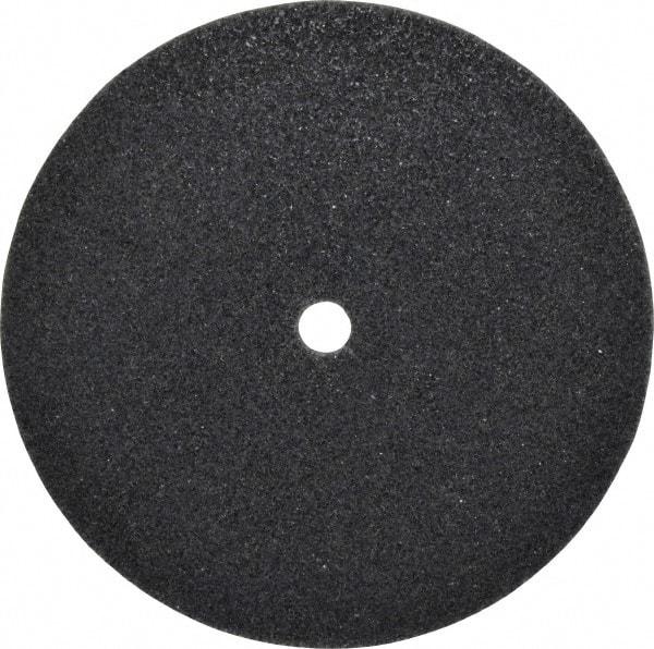 3M - 6" Diam, 1/4" Face Width, 1/2" Center Hole, Fine Grade, Silicon Carbide Deburring Wheel - Unitized, Soft Density 2 Grade, 5,000 RPM - USA Tool & Supply