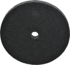 3M - 6" Diam, 1/2" Face Width, 5/8" Center Hole, Fine Grade, Silicon Carbide Deburring Wheel - Unitized, Soft Density 2 Grade, 5,000 RPM - USA Tool & Supply