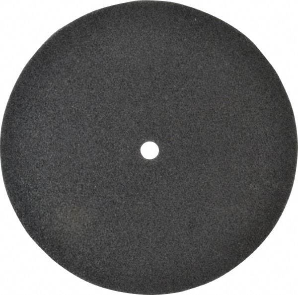 3M - 8" Diam, 1/4" Face Width, 1/2" Center Hole, Fine Grade, Silicon Carbide Deburring Wheel - Unitized, Soft Density 2 Grade, 4,000 RPM - USA Tool & Supply