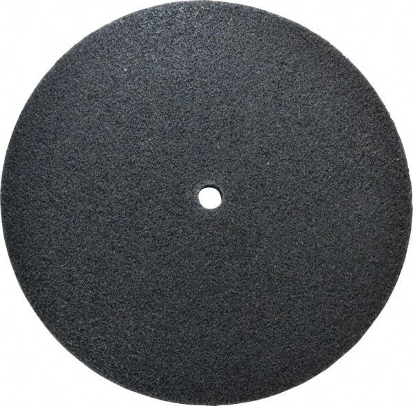 3M - 8" Diam, 1/2" Face Width, 1/2" Center Hole, Fine Grade, Silicon Carbide Deburring Wheel - Unitized, Soft Density 2 Grade, 4,000 RPM - USA Tool & Supply