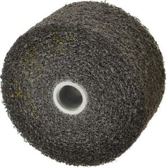 3M - 6" Diam, 3" Face Width, 1" Center Hole, Coarse Grade, Silicon Carbide Deburring Wheel - Convolute, Soft Density 2 Grade, 6,000 RPM - USA Tool & Supply