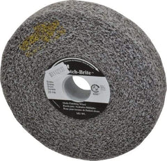 3M - 6" Diam, 1" Face Width, 1" Center Hole, Fine Grade, Silicon Carbide Deburring Wheel - Convolute, Soft Density 2 Grade, 6,000 RPM - USA Tool & Supply