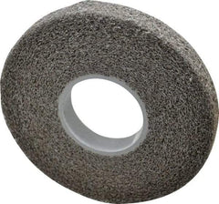 3M - 8" Diam, 1" Face Width, 3" Center Hole, Fine Grade, Silicon Carbide Deburring Wheel - Convolute, Soft Density 2 Grade, 4,500 RPM - USA Tool & Supply