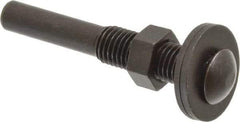 3M - 1/4" Shank Diam Unitized Deburring Wheel Mandrel - Compatible with 1-1/2 Inch, 2" Diam x 1/4" Wide x 1/4" Hole Deburring Wheels - USA Tool & Supply