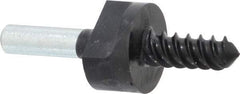 3M - 1/4" Shank Diam Unitized Deburring Wheel Mandrel - Compatible with 1 Inch, 1" Diam x 1" Wide x 3/16" Hole Deburring Wheels - USA Tool & Supply
