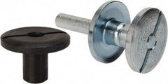 3M - 1/4" Shank Diam Unitized Deburring Wheel Mandrel - Compatible with 2" - 4" Diam x 3/4" Wide x 3/8" Hole Deburring Wheels - USA Tool & Supply