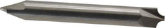 Accupro - 0.109" Radius, 5/16" Mill Diam, 2 Flute Solid Carbide Corner Rounding End Mill - Double End, Uncoated, 2-1/2" OAL, 5/16" Shank Diam - USA Tool & Supply