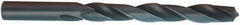 Chicago-Latrobe - #7 135° High Speed Steel Jobber Drill - TiCN Finish, Right Hand Cut, Spiral Flute, Straight Shank, 3-5/8" OAL, Split Point - USA Tool & Supply