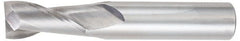 OSG - 15/32", 1" LOC, 1/2" Shank Diam, 3" OAL, 2 Flute, Solid Carbide Square End Mill - USA Tool & Supply