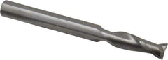 OSG - 7/8", 1-1/2" LOC, 7/8" Shank Diam, 4" OAL, 2 Flute, Solid Carbide Square End Mill - Single End, TiAlN Finish, Spiral Flute, 30° Helix, Centercutting, Right Hand Cut, Right Hand Flute, Series 402 - USA Tool & Supply