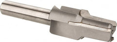 Scientific Cutting Tools - 0.725" Diam, 0.67" Small End Diam, 1/2" Straight Shank, 1-7/8" Flute, Taper Pipe Reamer - USA Tool & Supply