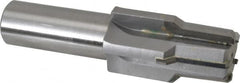 Scientific Cutting Tools - 1.173" Diam, 1.107" Small End Diam, 1" Straight Shank, 2.56" Flute, Taper Pipe Reamer - USA Tool & Supply