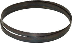 Disston - 14 TPI, 5' 4-1/2" Long x 1/2" Wide x 0.025" Thick, Welded Band Saw Blade - Carbon Steel, Toothed Edge, Raker Tooth Set, Hard Back, Contour Cutting - USA Tool & Supply