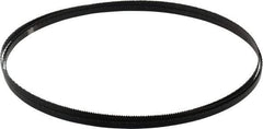 Disston - 14 TPI, 6' 8" Long x 1/4" Wide x 0.025" Thick, Welded Band Saw Blade - Carbon Steel, Toothed Edge, Raker Tooth Set, Hard Back, Contour Cutting - USA Tool & Supply