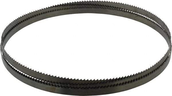 Disston - 6 TPI, 7' 9" Long x 1/2" Wide x 0.025" Thick, Welded Band Saw Blade - Carbon Steel, Toothed Edge, Raker Tooth Set, Hard Back, Contour Cutting - USA Tool & Supply
