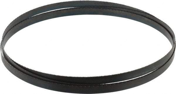 Disston - 14 TPI, 7' 9" Long x 1/2" Wide x 0.025" Thick, Welded Band Saw Blade - Carbon Steel, Toothed Edge, Raker Tooth Set, Hard Back, Contour Cutting - USA Tool & Supply