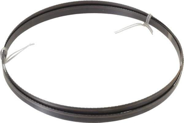 Disston - 18 TPI, 7' 9" Long x 1/2" Wide x 0.025" Thick, Welded Band Saw Blade - Carbon Steel, Toothed Edge, Raker Tooth Set, Hard Back, Contour Cutting - USA Tool & Supply