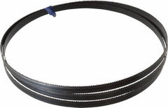 Disston - 10 TPI, 7' 9-1/2" Long x 1/2" Wide x 0.025" Thick, Welded Band Saw Blade - Carbon Steel, Toothed Edge, Raker Tooth Set, Hard Back, Contour Cutting - USA Tool & Supply