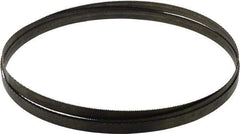 Disston - 14 TPI, 7' 9-1/2" Long x 1/2" Wide x 0.025" Thick, Welded Band Saw Blade - Carbon Steel, Toothed Edge, Raker Tooth Set, Hard Back, Contour Cutting - USA Tool & Supply