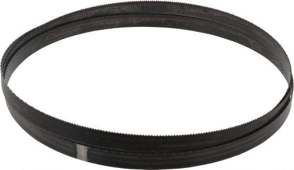 Disston - 10 TPI, 9' 6" Long x 3/4" Wide x 0.032" Thick, Welded Band Saw Blade - Carbon Steel, Toothed Edge, Raker Tooth Set, Hard Back, Contour Cutting - USA Tool & Supply