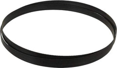 Disston - 14 TPI, 9' 7-1/2" Long x 3/4" Wide x 0.032" Thick, Welded Band Saw Blade - Carbon Steel, Toothed Edge, Raker Tooth Set, Hard Back, Contour Cutting - USA Tool & Supply