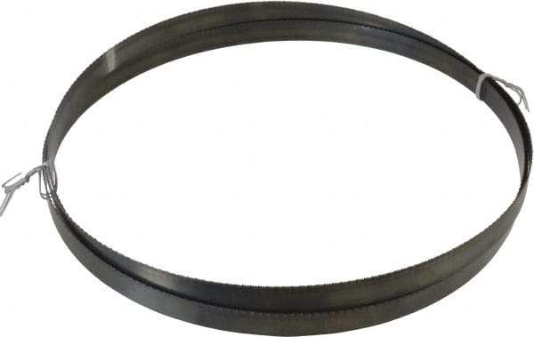Disston - 18 TPI, 9' 7-1/2" Long x 3/4" Wide x 0.032" Thick, Welded Band Saw Blade - Carbon Steel, Toothed Edge, Wavy Tooth Set, Hard Back, Contour Cutting - USA Tool & Supply