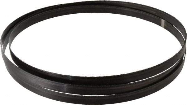 Disston - 14 TPI, 10' 5" Long x 3/4" Wide x 0.032" Thick, Welded Band Saw Blade - Carbon Steel, Toothed Edge, Raker Tooth Set, Hard Back, Contour Cutting - USA Tool & Supply