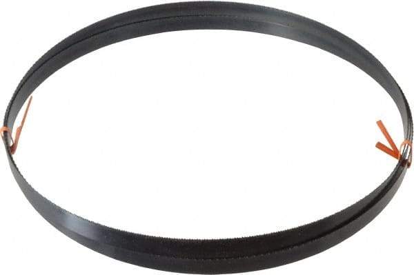 Disston - 10 TPI, 11' 6" Long x 3/4" Wide x 0.032" Thick, Welded Band Saw Blade - Carbon Steel, Toothed Edge, Raker Tooth Set, Hard Back, Contour Cutting - USA Tool & Supply