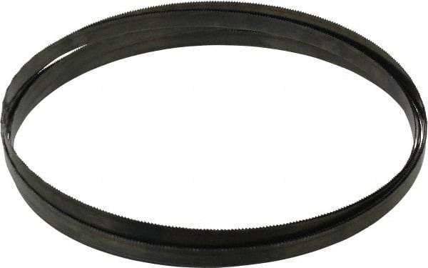 Disston - 14 TPI, 12' 6" Long x 1/2" Wide x 0.025" Thick, Welded Band Saw Blade - Carbon Steel, Toothed Edge, Wavy Tooth Set, Hard Back, Contour Cutting - USA Tool & Supply