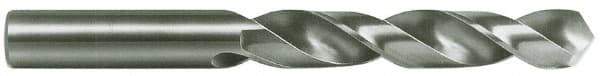 M.A. Ford - 29/64" 118° Solid Carbide Jobber Drill - Bright Finish, Right Hand Cut, Spiral Flute, Straight Shank, 4-3/4" OAL, Faceted Point - USA Tool & Supply