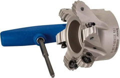 Iscar - 2.37" Cut Diam, 0.315" Max Depth, 1" Arbor Hole, 6 Inserts, RC.. 1607 Insert Style, Indexable Copy Face Mill - FRW Cutter Style, 1-3/4 High, Series MillShred - USA Tool & Supply